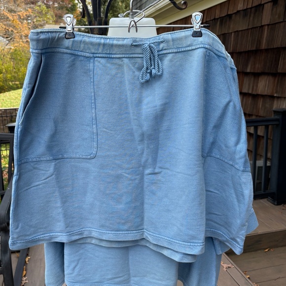 J. Jill Sweat Shirt and Skirt - Powder Blue 2X - Picture 5 of 7